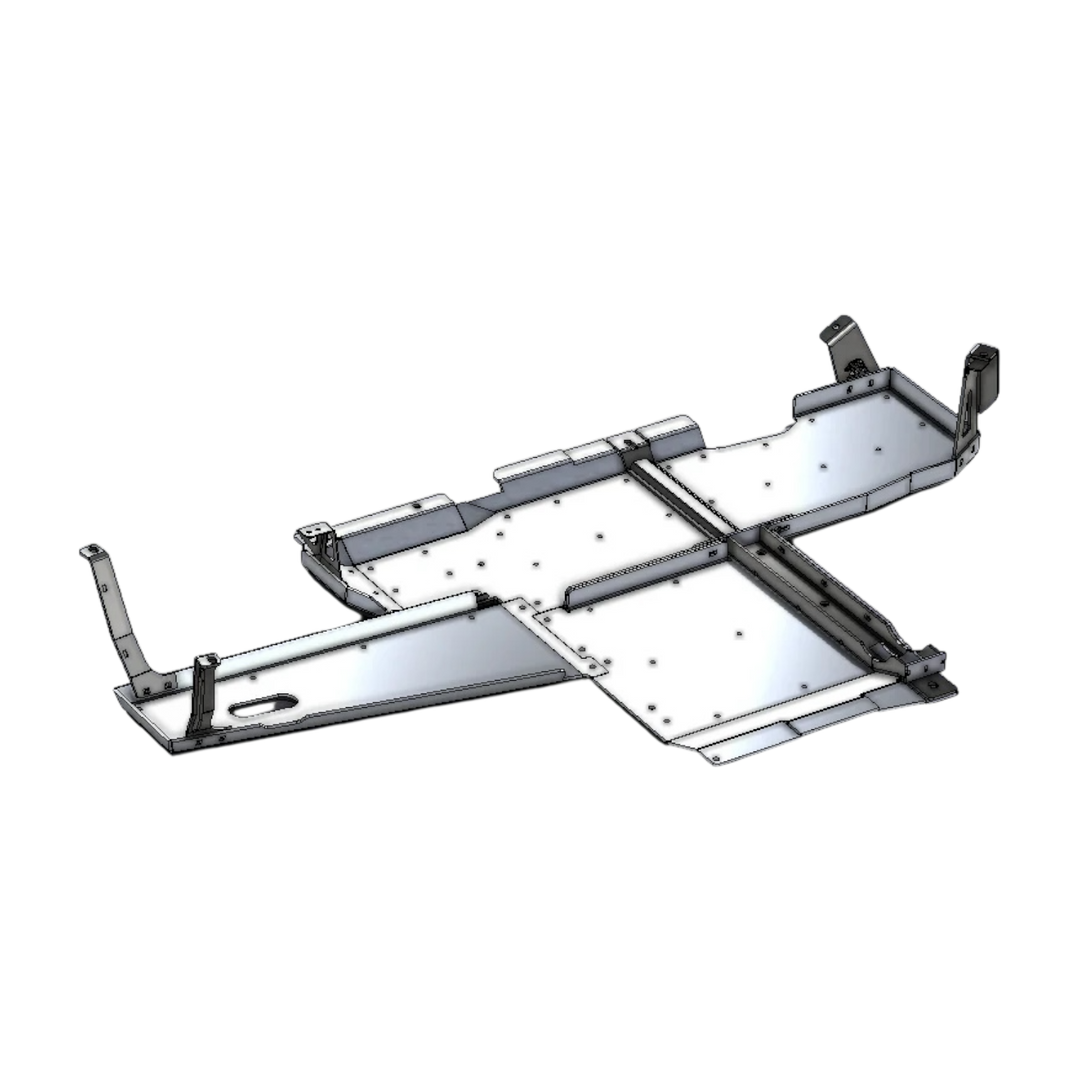 JL 2-Door Aluminum Belly Skids (2.0 Turbo)