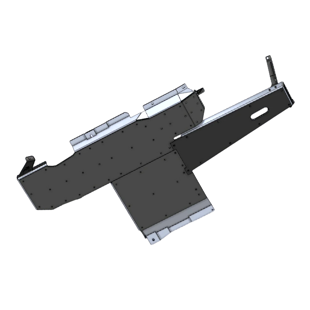 JL 2-Door Aluminum Belly Skids (2.0 Turbo)