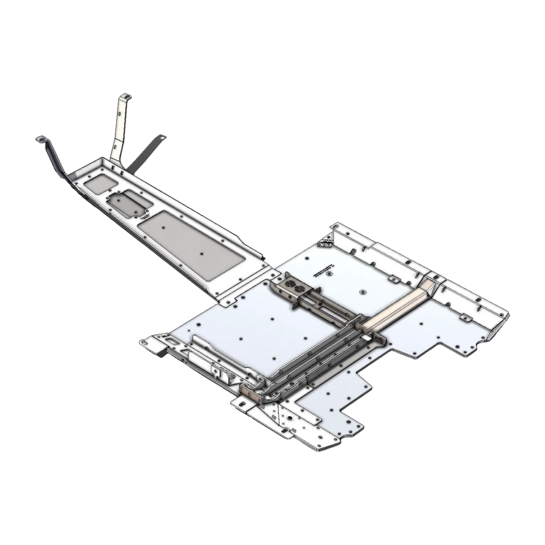 JL 7000-Series Aluminum Belly Skids Rockzilla