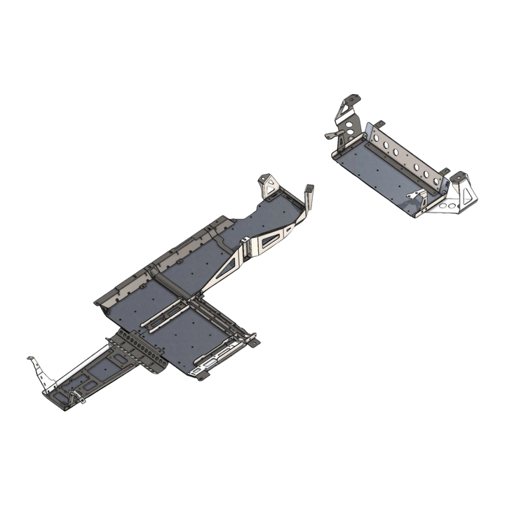 JL 7000-Series Aluminum Belly Skids (392 Hemi)