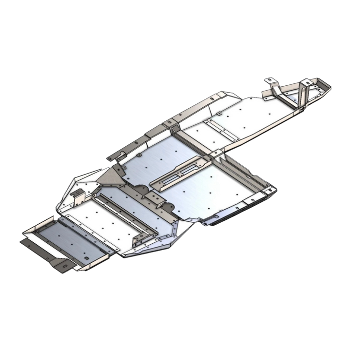 Bronco Aluminum Belly Skids (7000-Series)