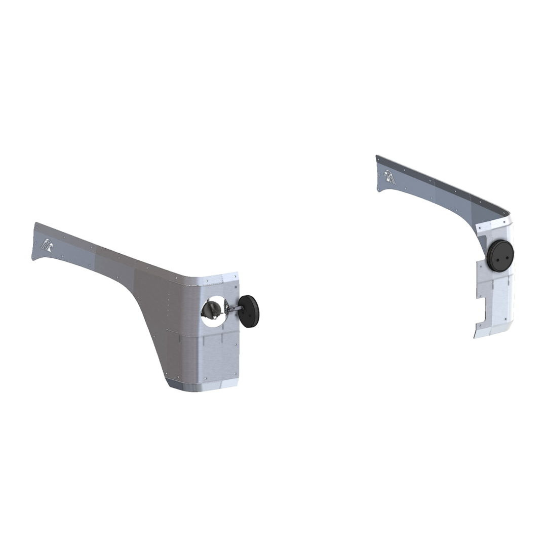 JLU Rear Corner Armor (Stealth Fuel Door)