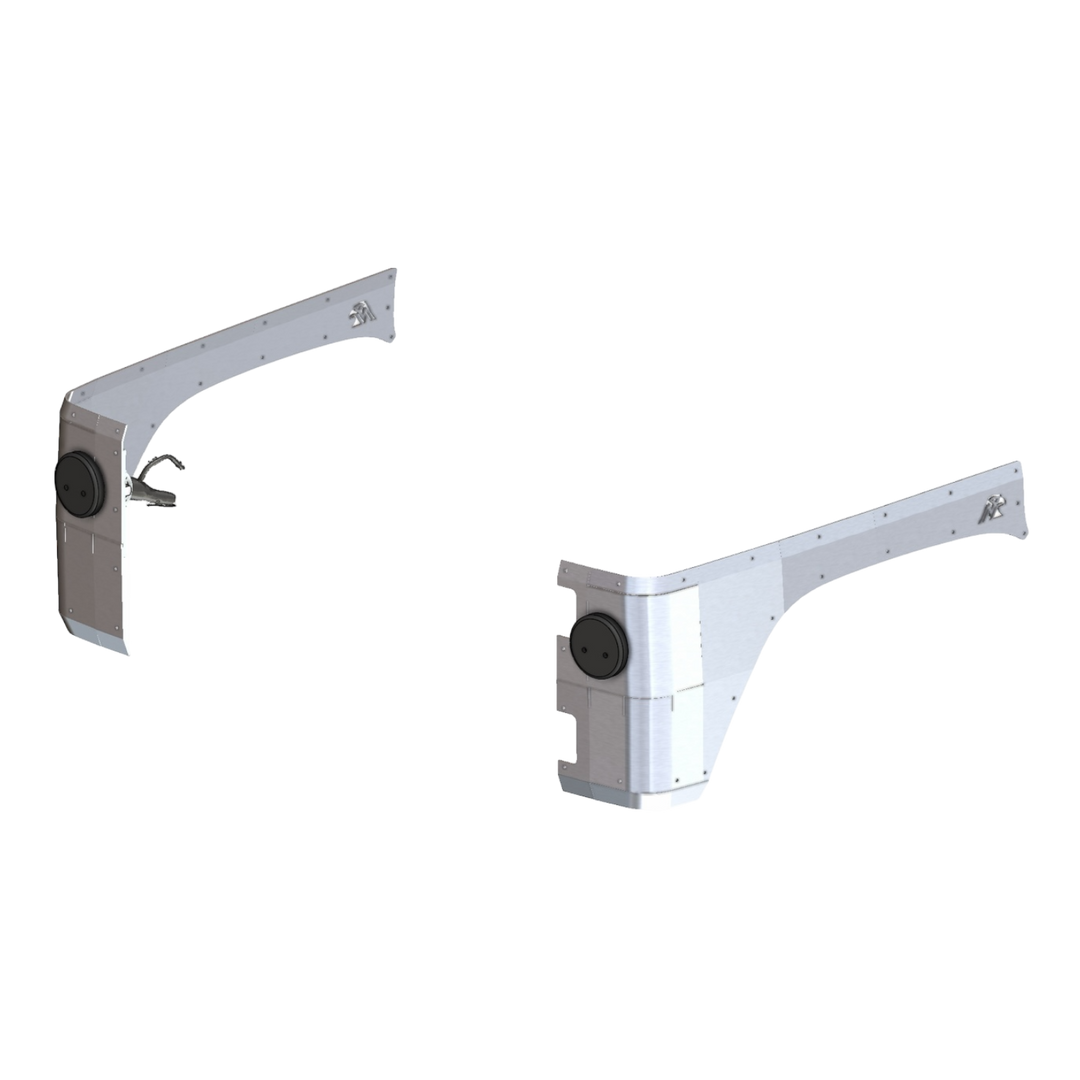 JLU Rear Corner Armor (Stealth Fuel Door)