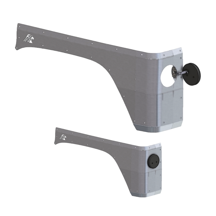 JLU Rear Corner Armor (Stealth Fuel Door)