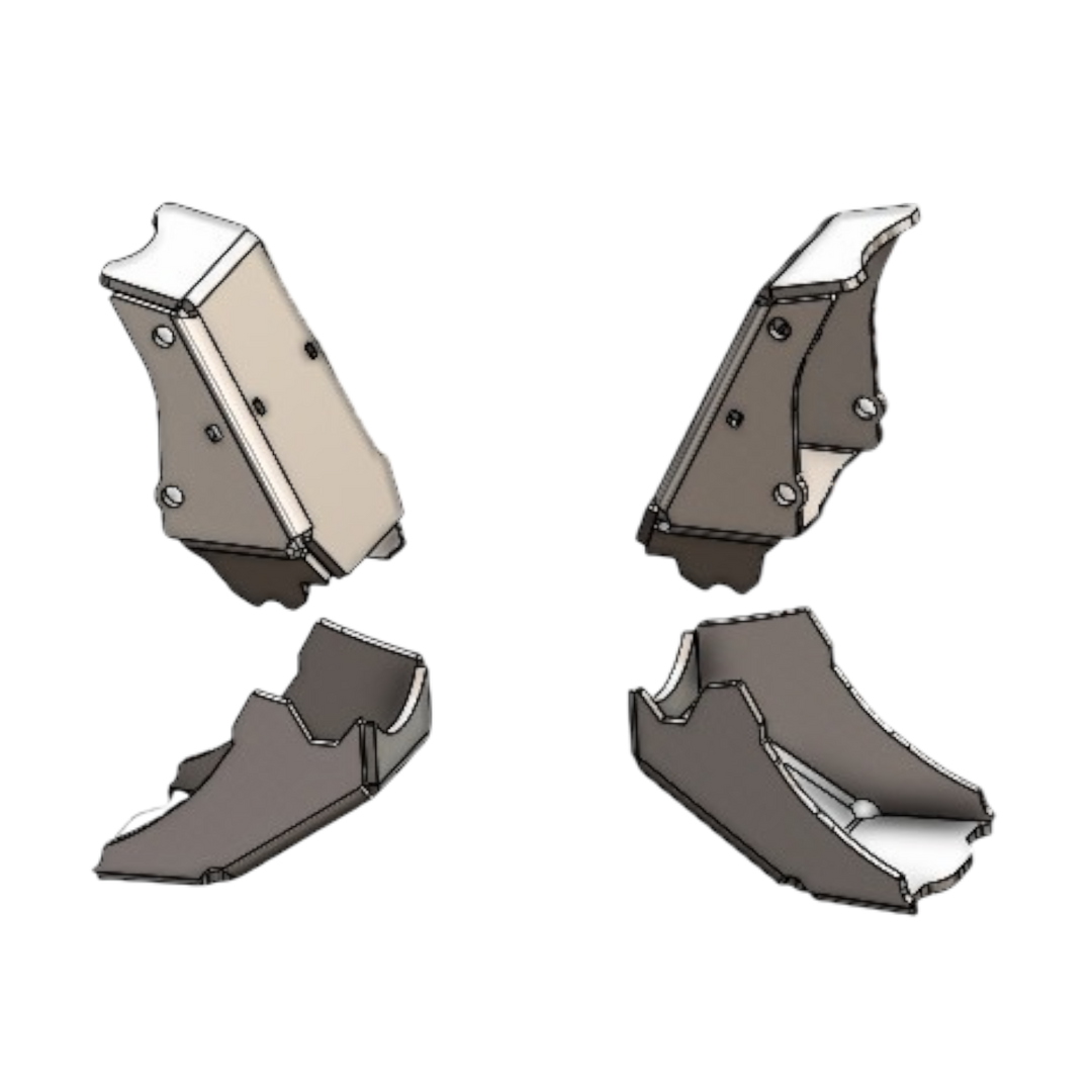 Inner C Gusset Kit (JL/JT - M210 Dana 44)