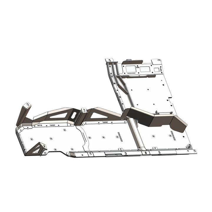 JLU 7000 Series T-Case/Fuel Tank MOD Skid Kit (AMW Swap)