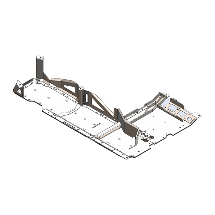 JLU 7000 Series T-Case/Fuel Tank MOD Skid Kit (AMW Swap)
