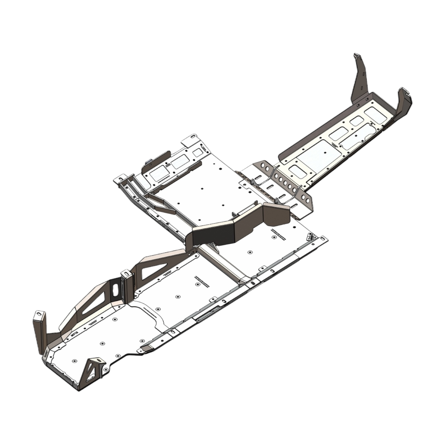 JLU 7000 Series Belly Skid System (AMW Swap)
