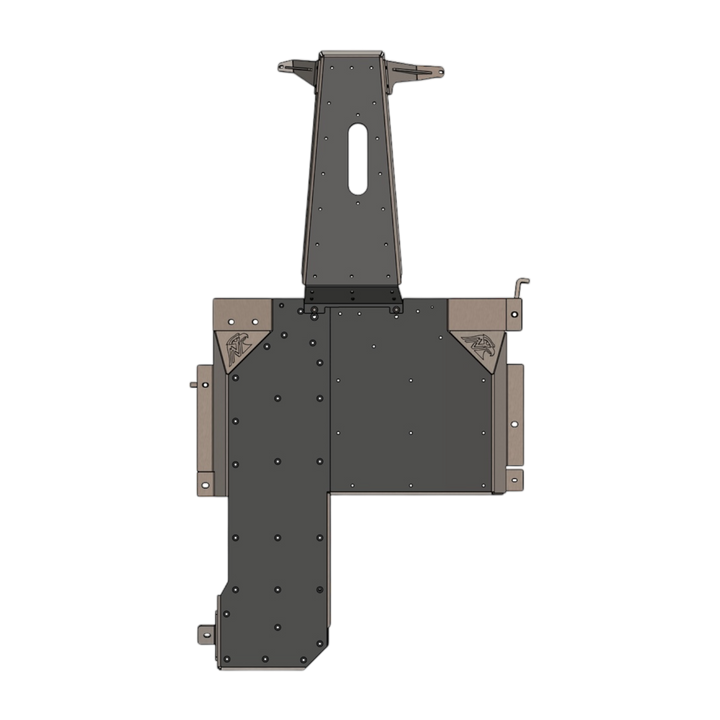 JK 2 Door Aluminum Belly Skids