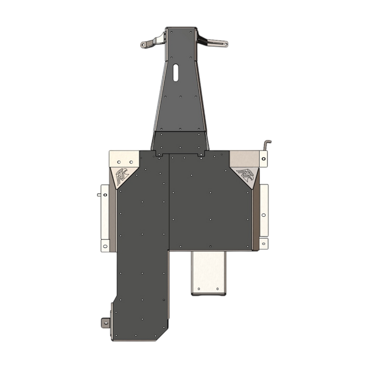 JK 2 Door Aluminum Belly Skids