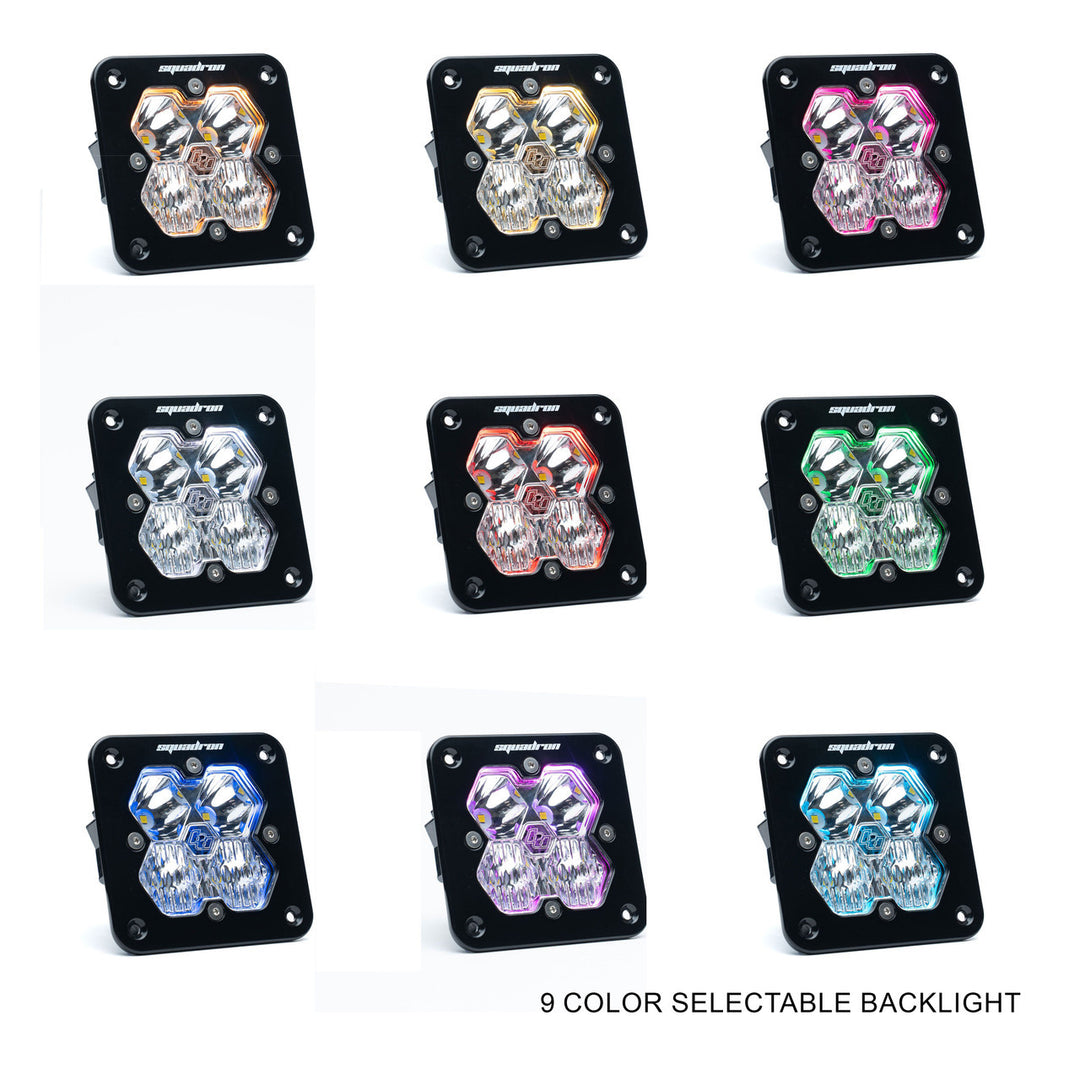 Baja Designs Squadron 2.0 Sport - Single (Flush Mount)