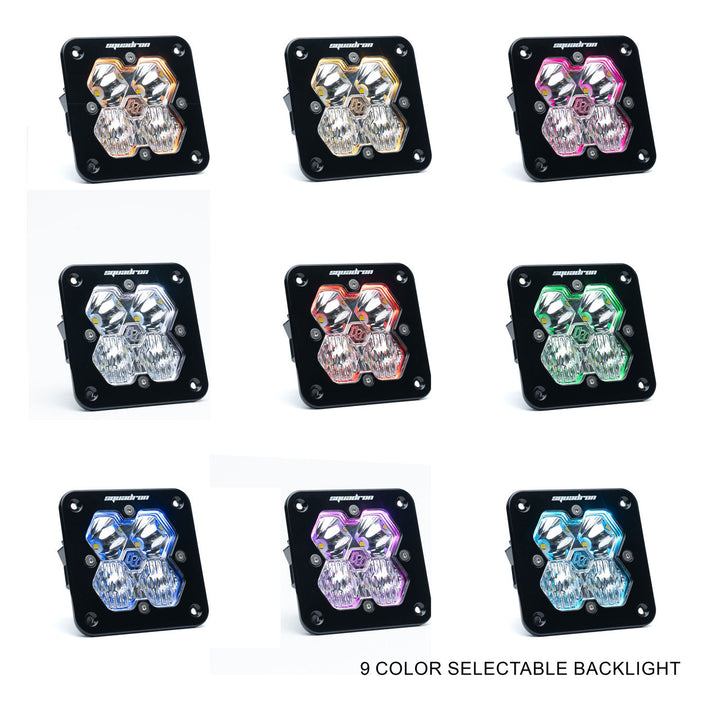 Baja Designs Squadron 2.0 Sport - Single (Flush Mount)