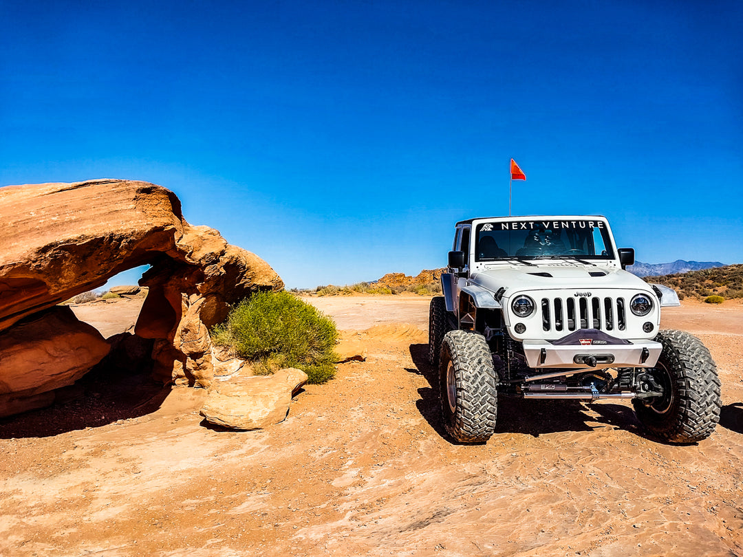 JK Aluminum High Line Fender Flares (Front)