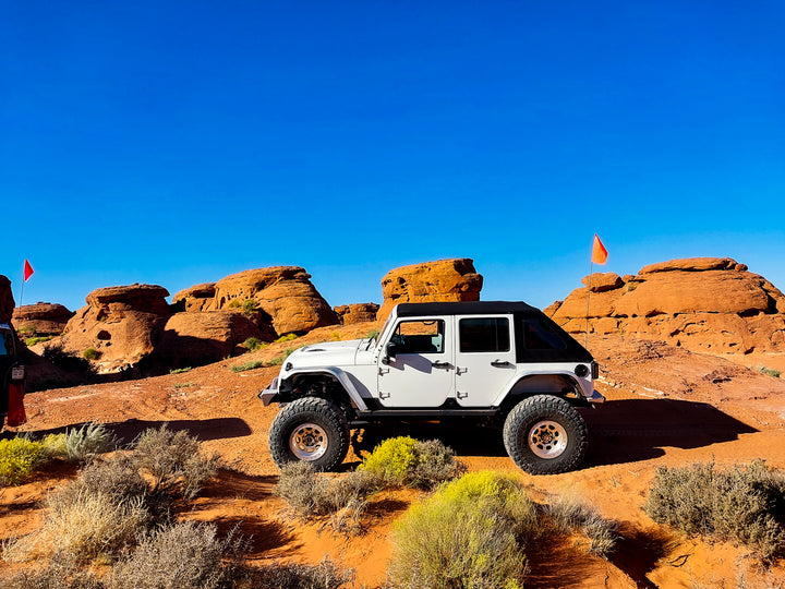 JK Aluminum High Line Fender Flares (Rear)