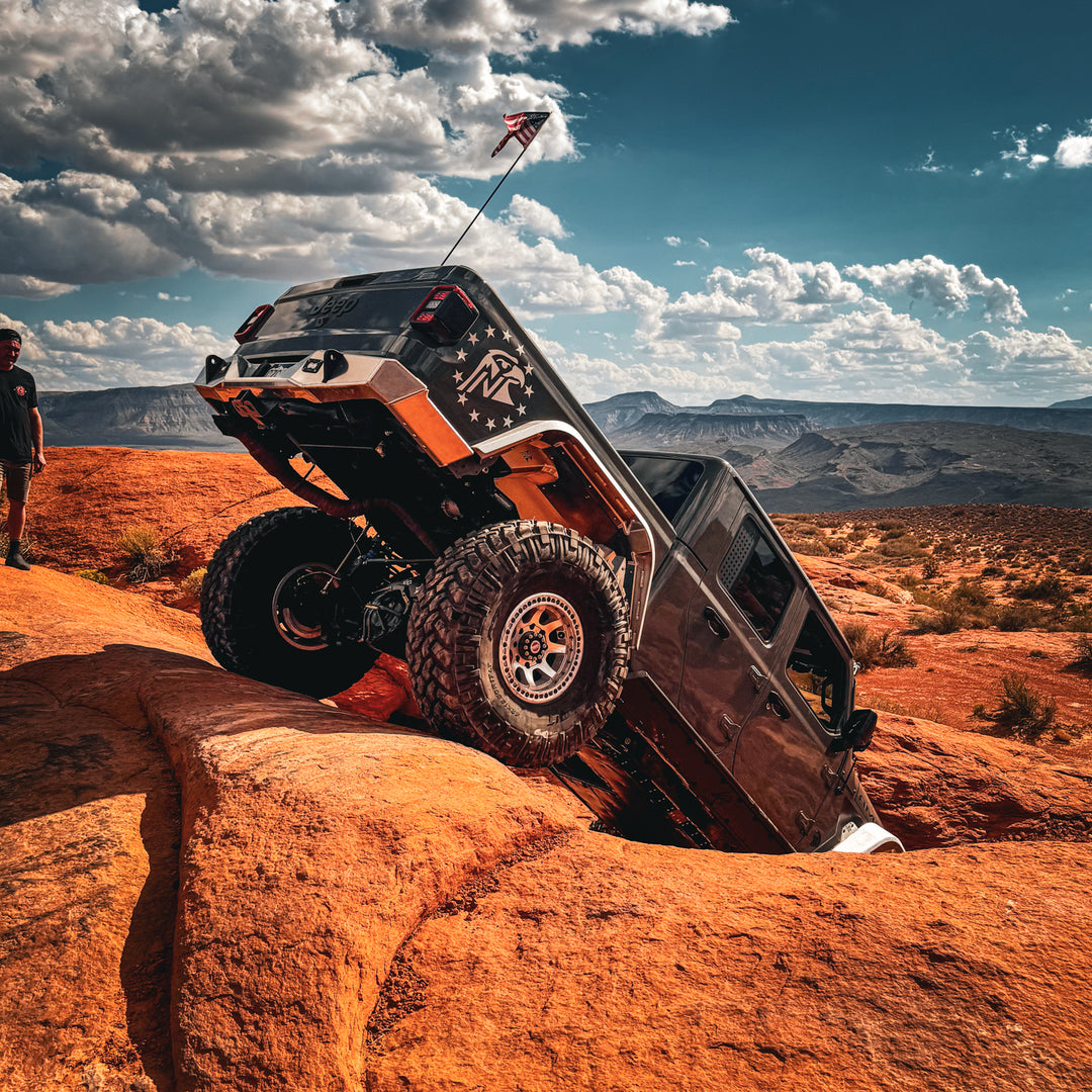 JT Aluminum Rear Bumper - Featherweight Series