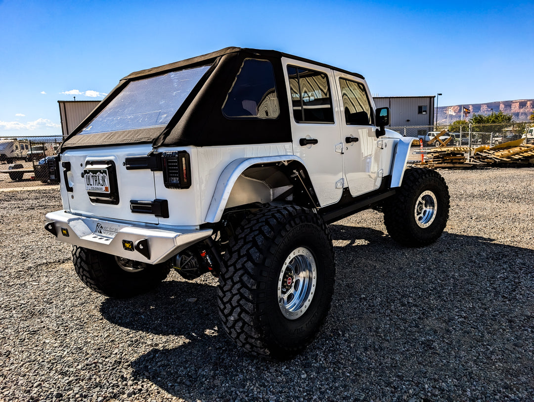 JK Aluminum High Line Fender Flares (Front)