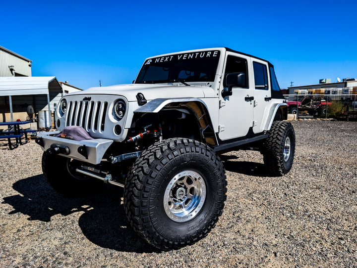 JK Aluminum High Line Fender Flares (Front)