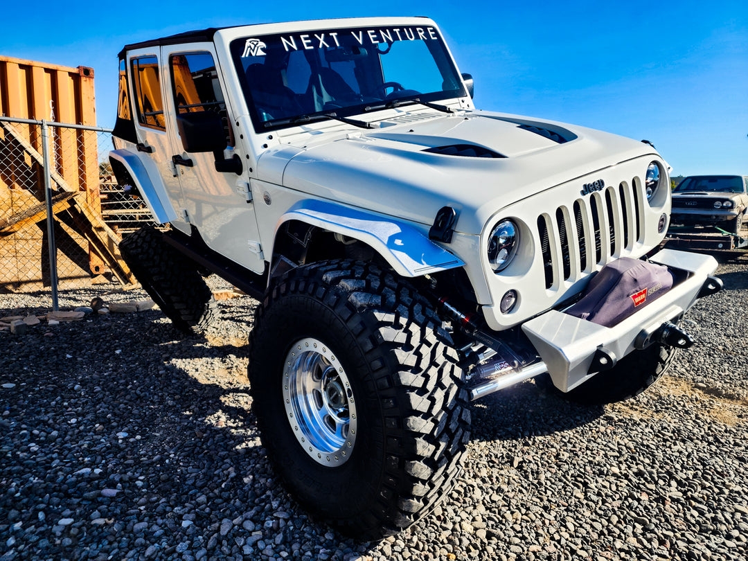 JK Aluminum High Line Fender Flares (Front)