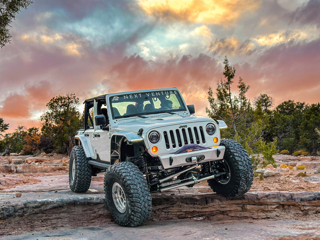 JK Aluminum High Line Fender Flares (Front)