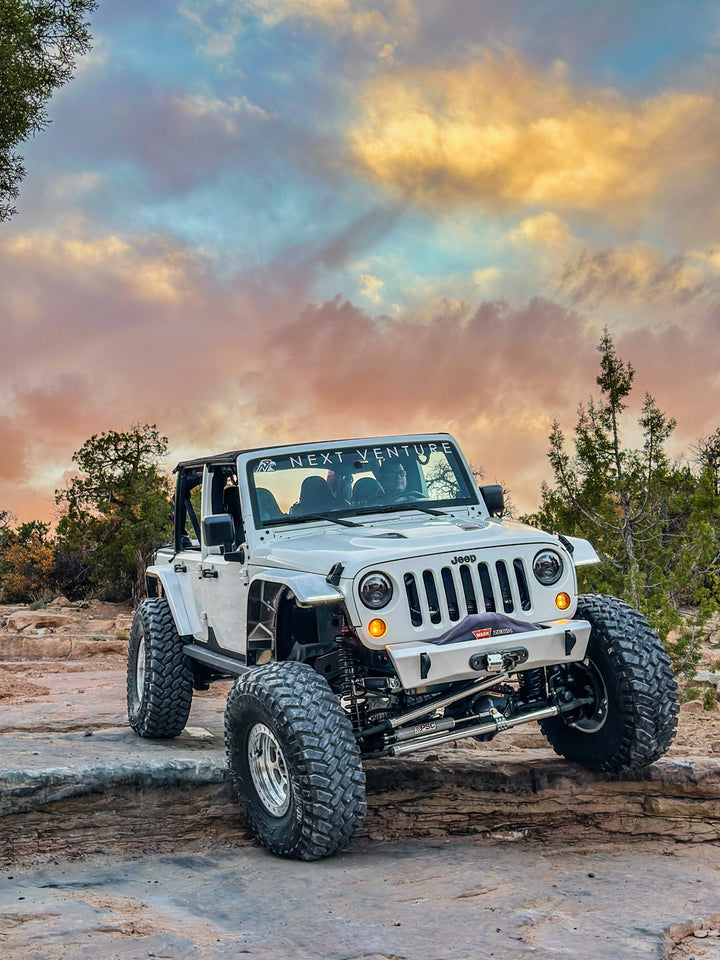 JK Aluminum High Line Fender Flares (Front)