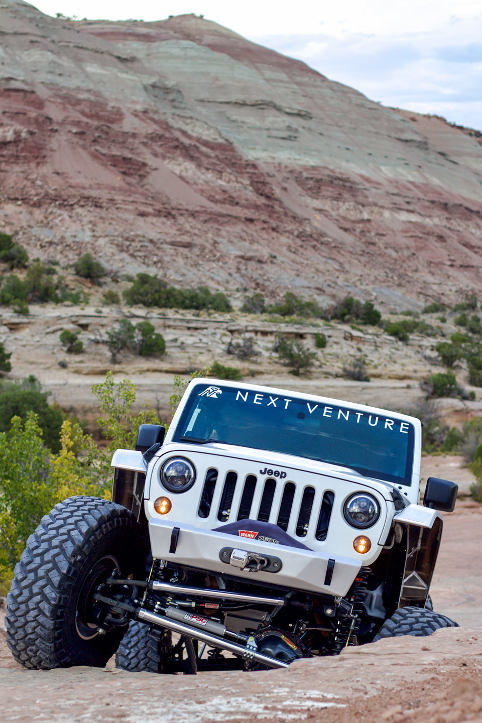 JK Aluminum High Line Fender Flares (Front)