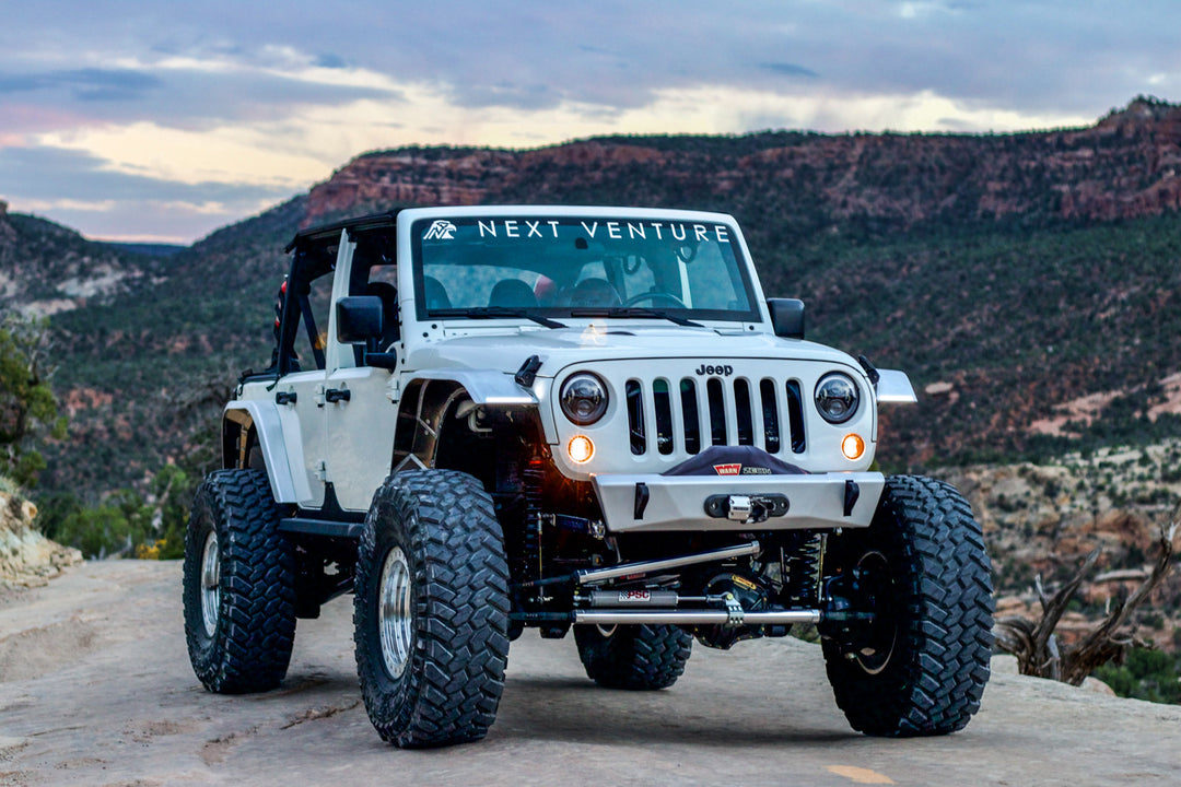 JK Aluminum High Line Fender Flares (Front)