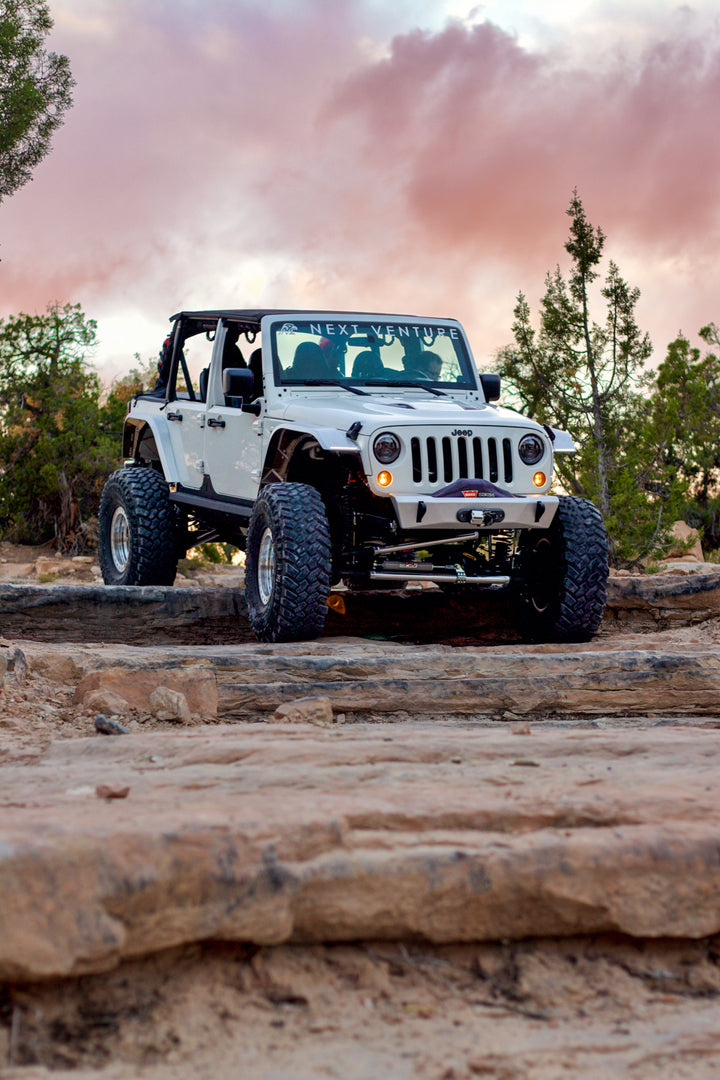 JK Aluminum High Line Fender Flares (Front)