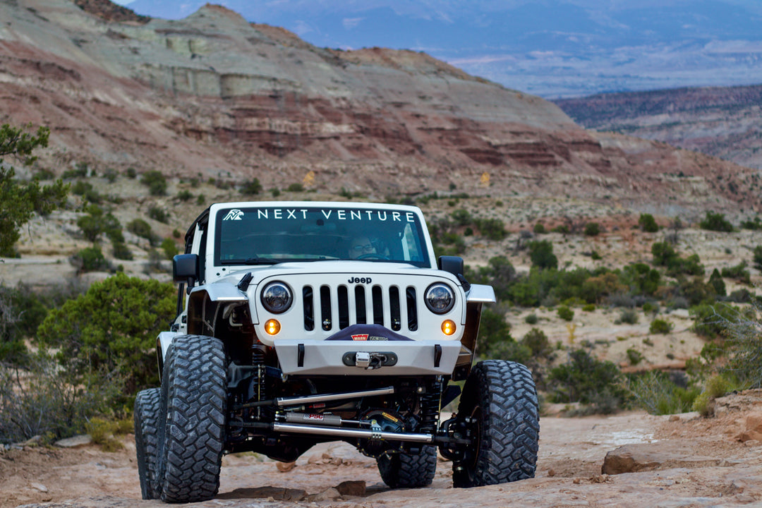 JK Aluminum High Line Fender Flares (Front)