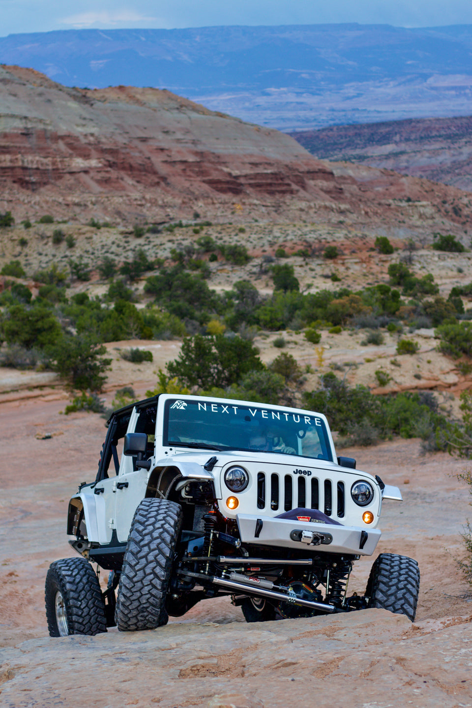 JK Aluminum High Line Fender Flares (Front)