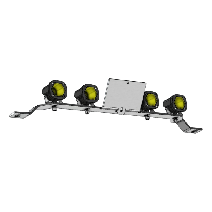 JL/JT Baja S1 LED Mount (for Next Venture Aluminum Front Lower Skid)