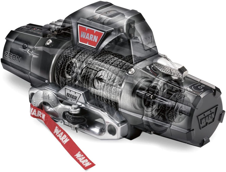 Warn Zeon 10-S - 89611 - 10000lb Recovery Winch with Spydura Synthetic Rope.