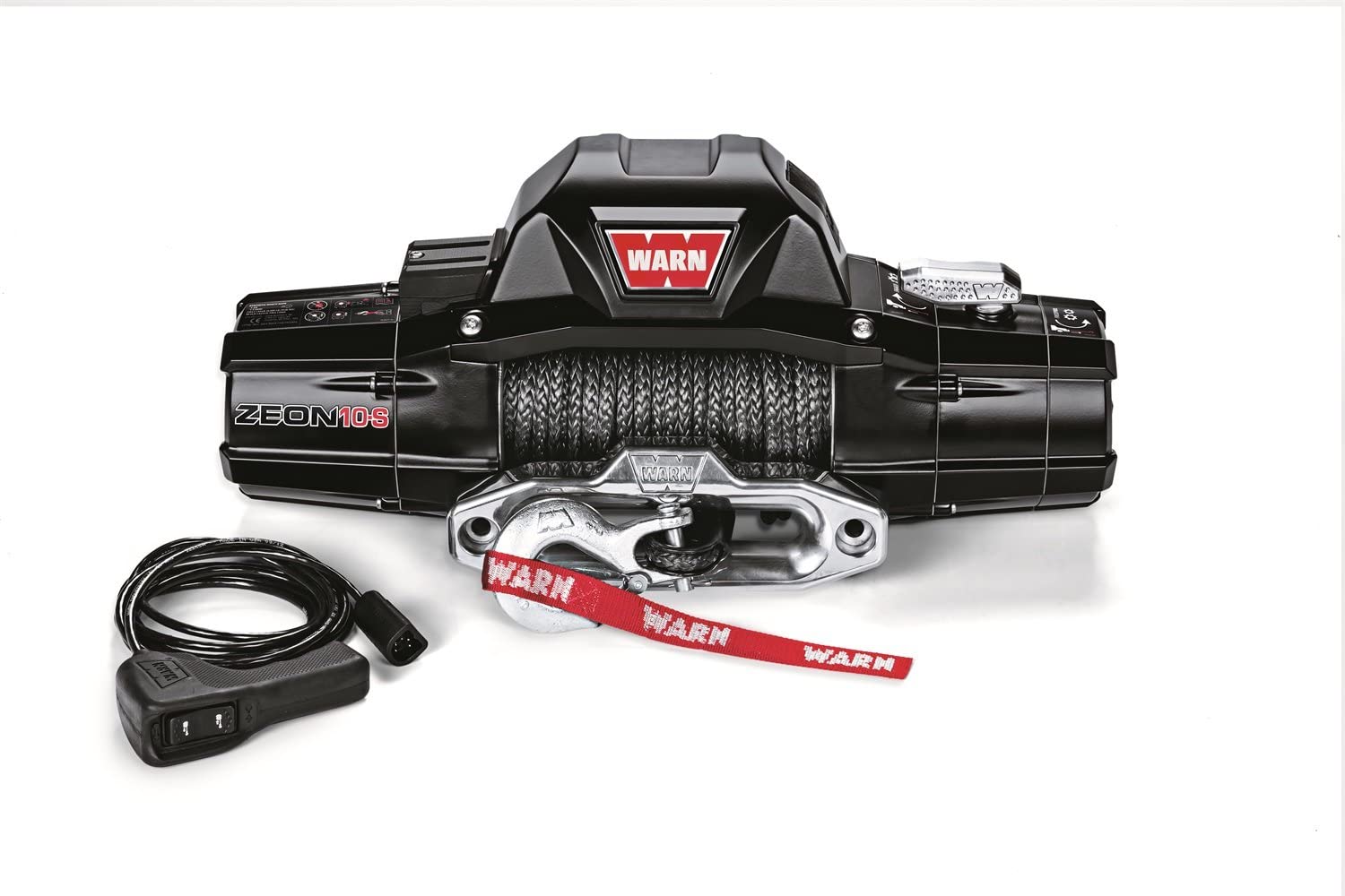 Warn Zeon 10-S - 89611 - 10000 lb Recovery Winch with Spydura Synthetic Rope