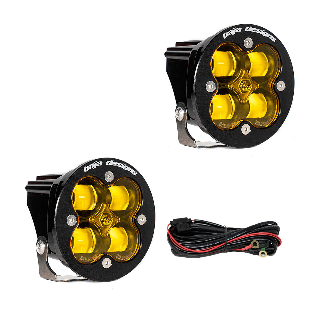 Baja Desgns Squadron-R Pro Black LED Amber Combo Lght Pod PAR - 4095 Baja Desgns Squadron-R Pro Black LED Amber Combo Lght Pod PAR - 4095