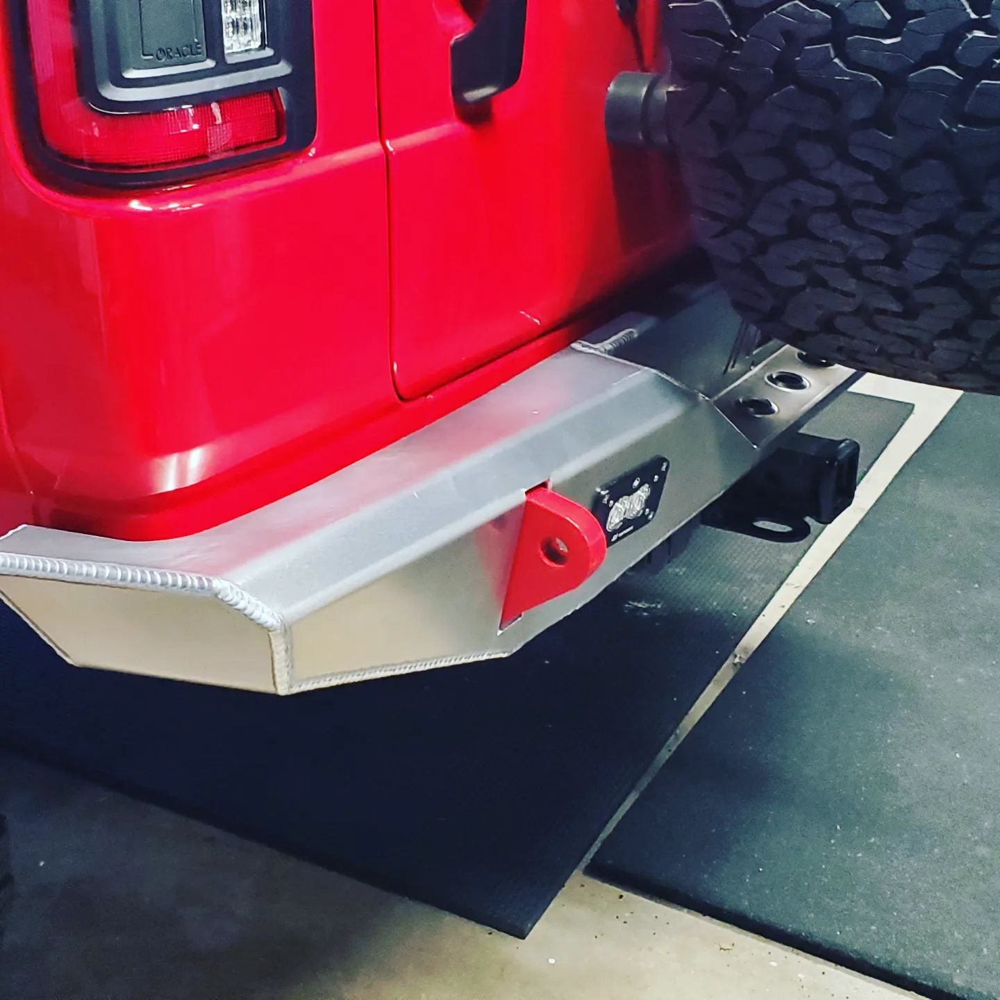 JL Aluminum Rear Bumper - Featherweight Series – Next Venture