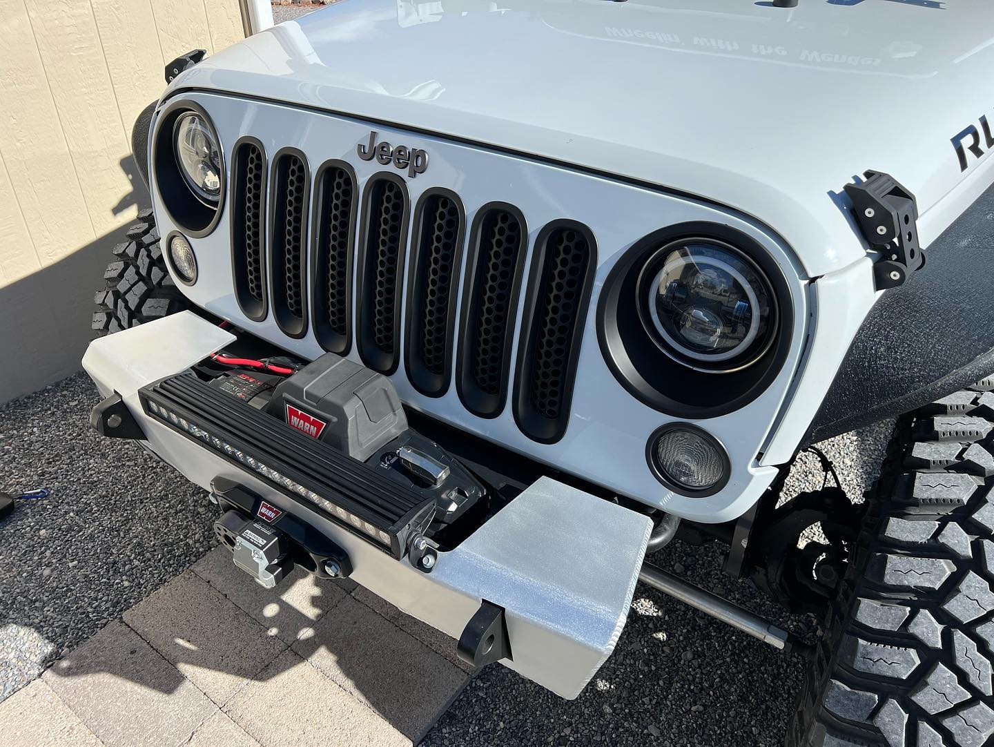JK Aluminum Front Bumper - Featherweight Series – Next