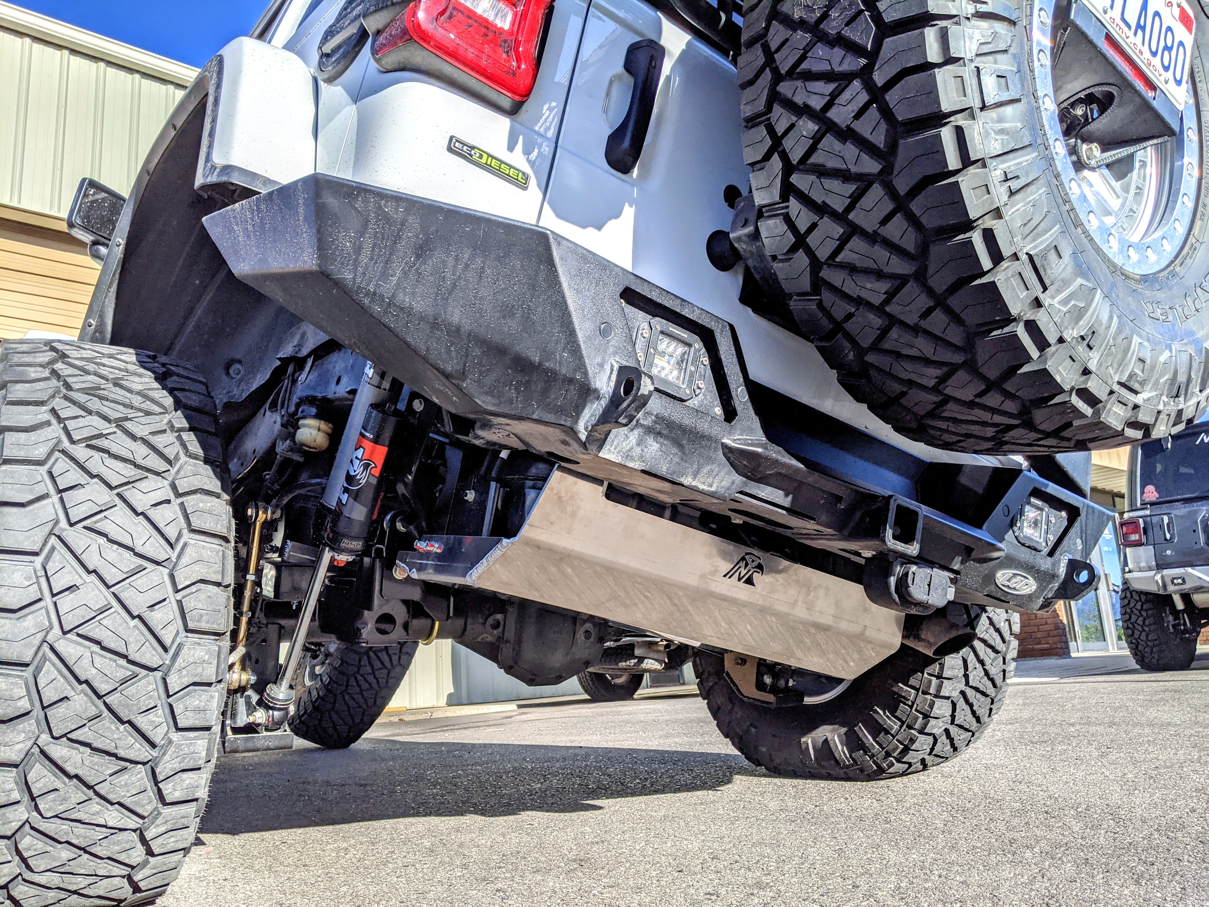JLU Diesel Aluminum Belly Skids – Next Venture Motorsports LLC